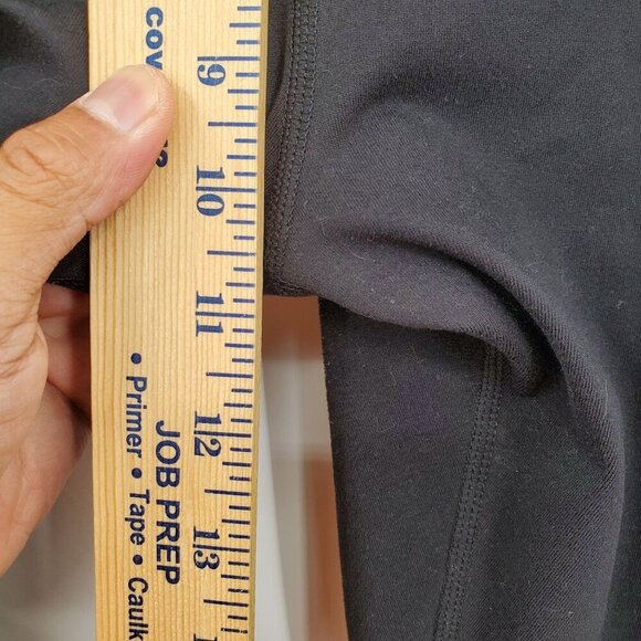 Zella Full Length High Waisted Leggings Pants Women Size Large Strappy Hem - Picture 10 of 15